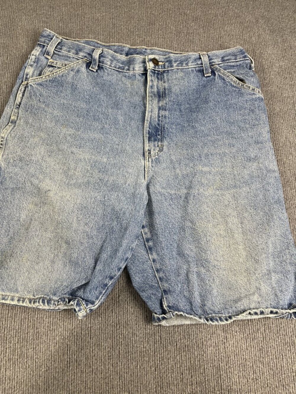 Vintage Dickies Mens Blue  Carpenter Jean Shorts 38